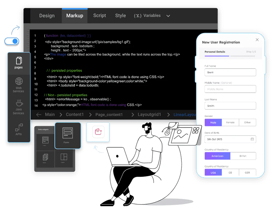 screenshot of WaveMaker