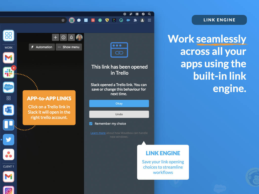 screenshot of Wavebox
