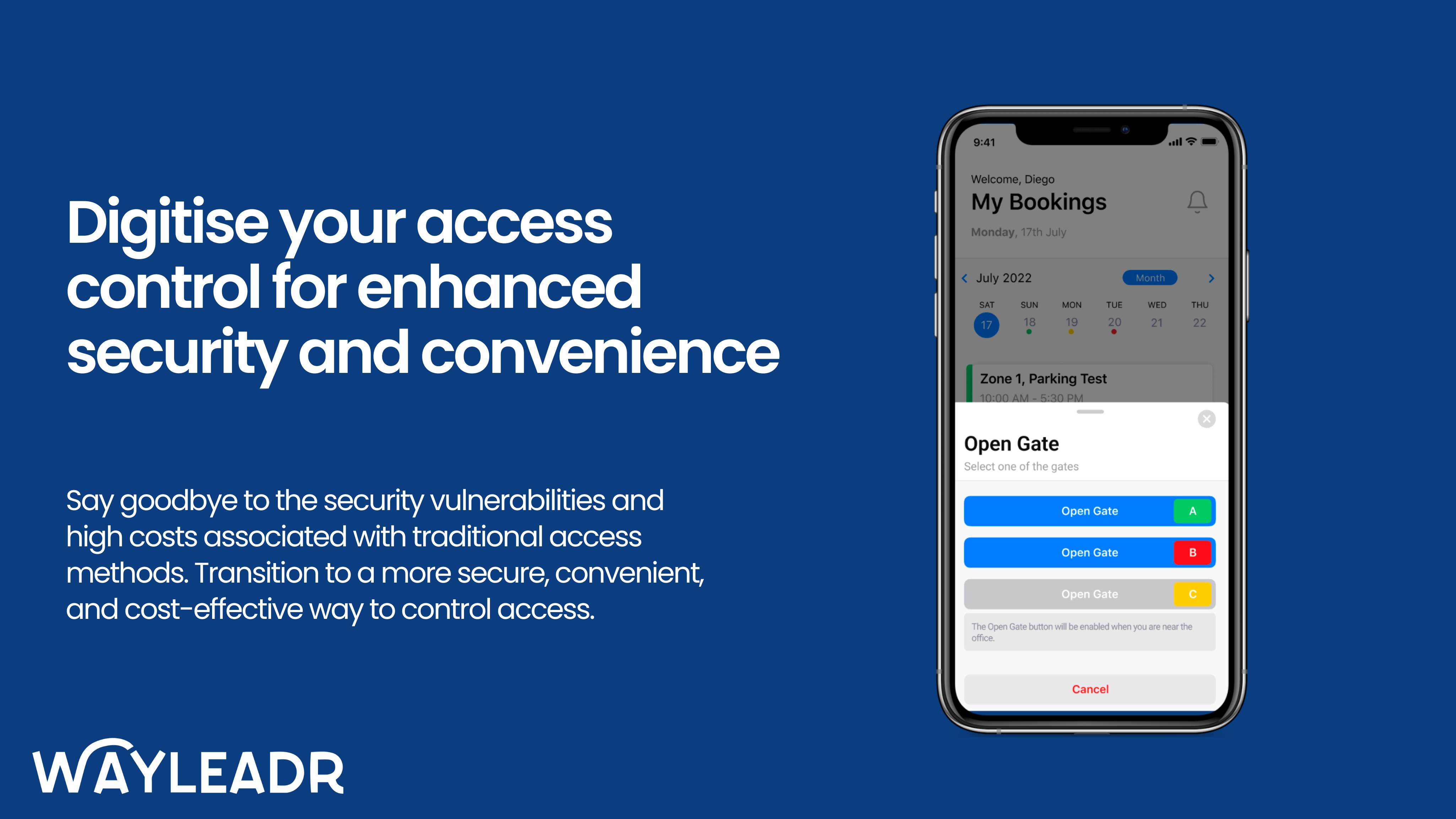 screenshot of Wayleadr