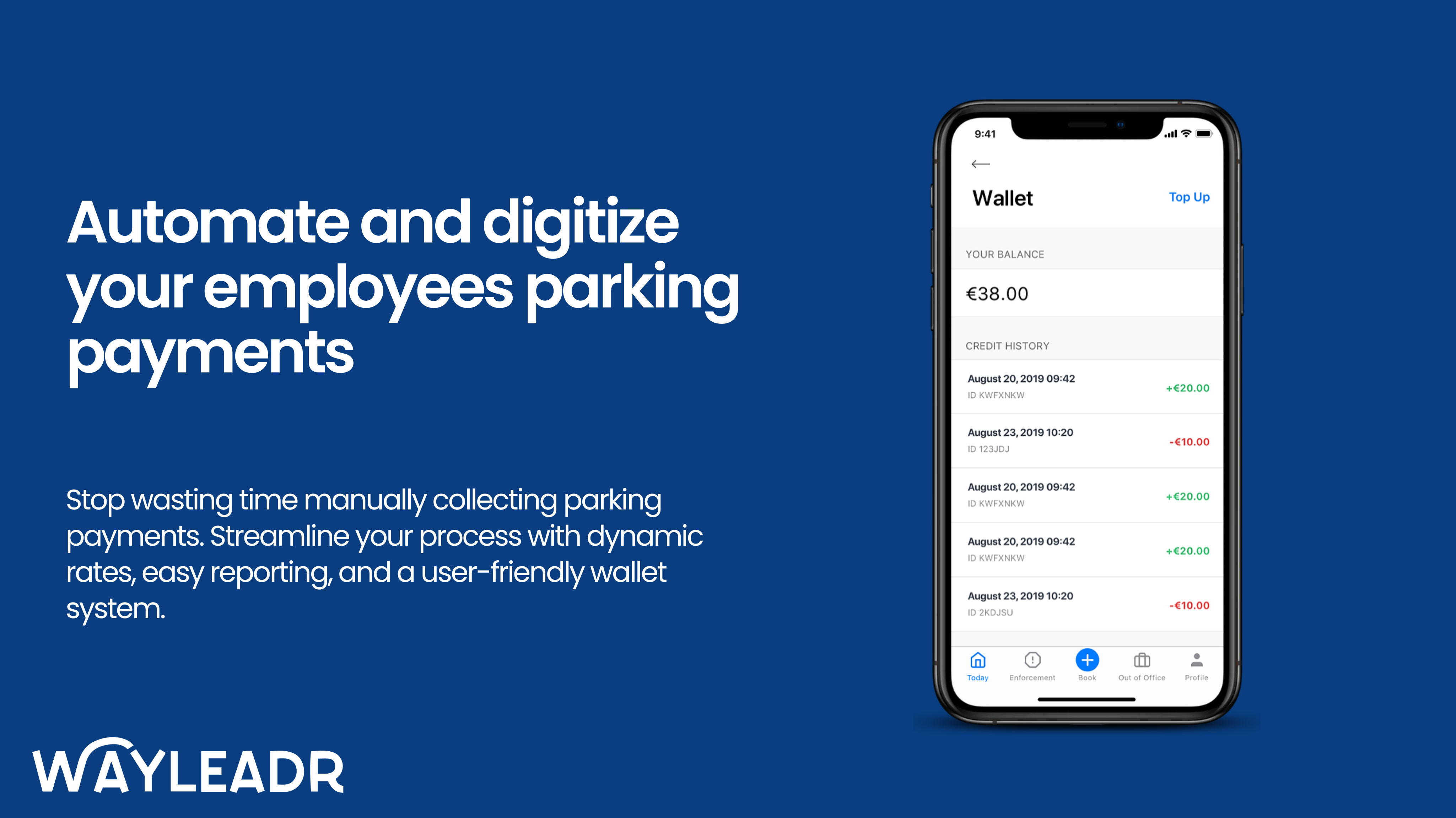 screenshot of Wayleadr