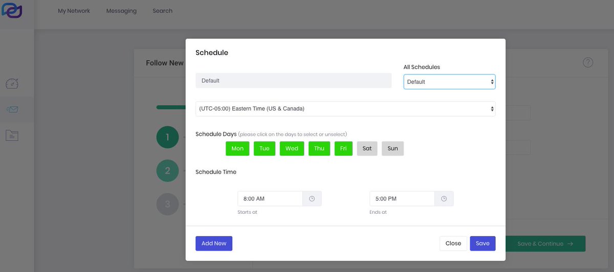 screenshot of We-Connect