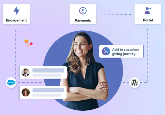 screenshot of WeGive