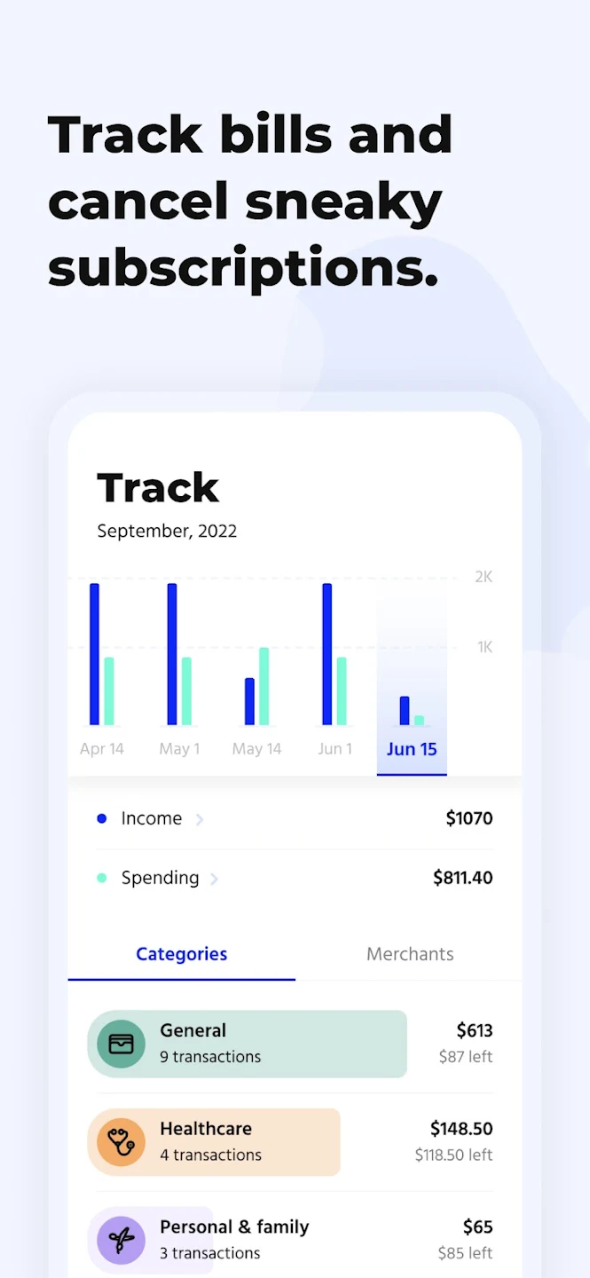 screenshot of WeMoney