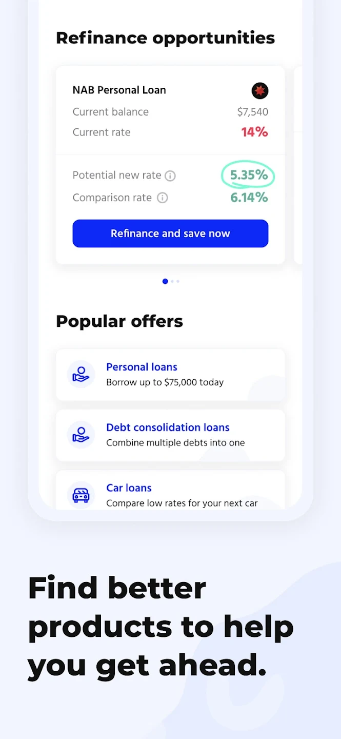 screenshot of WeMoney