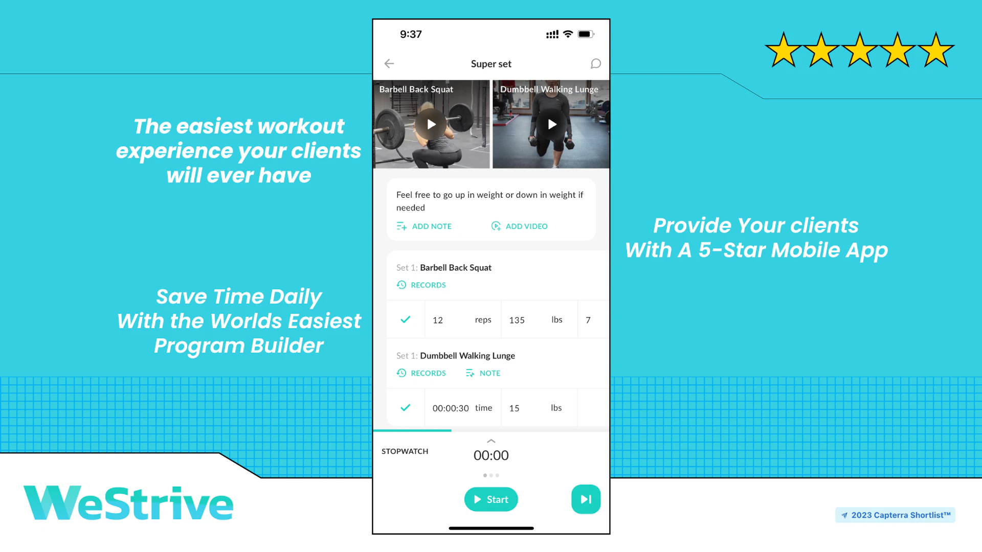 screenshot of WeStrive