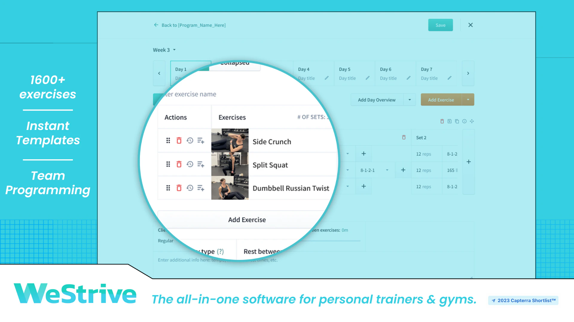 screenshot of WeStrive