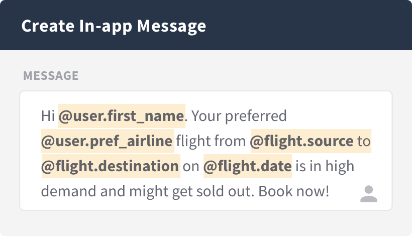screenshot of WebEngage