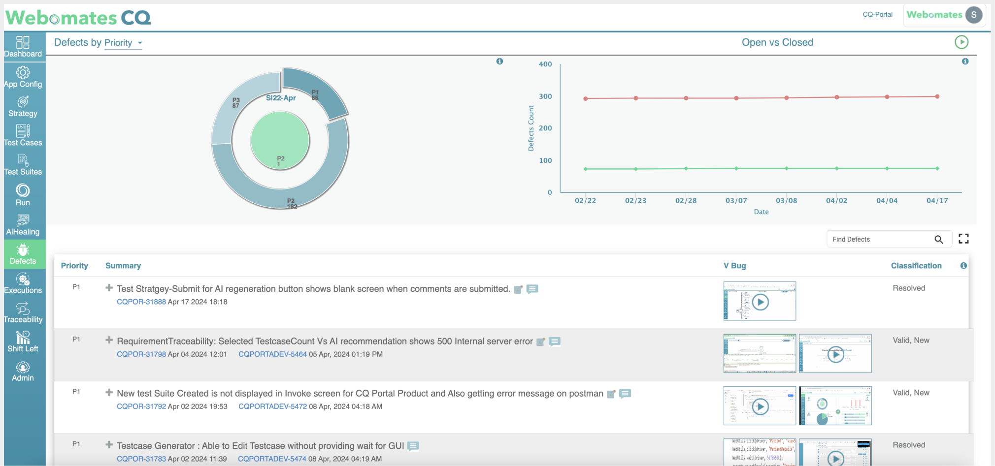 screenshot of Webo.ai