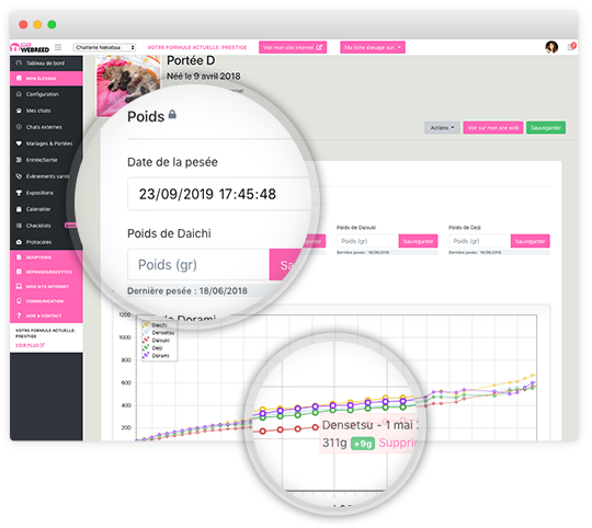 screenshot of Webreed