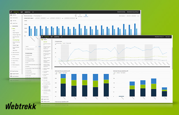 screenshot of Webtrekk