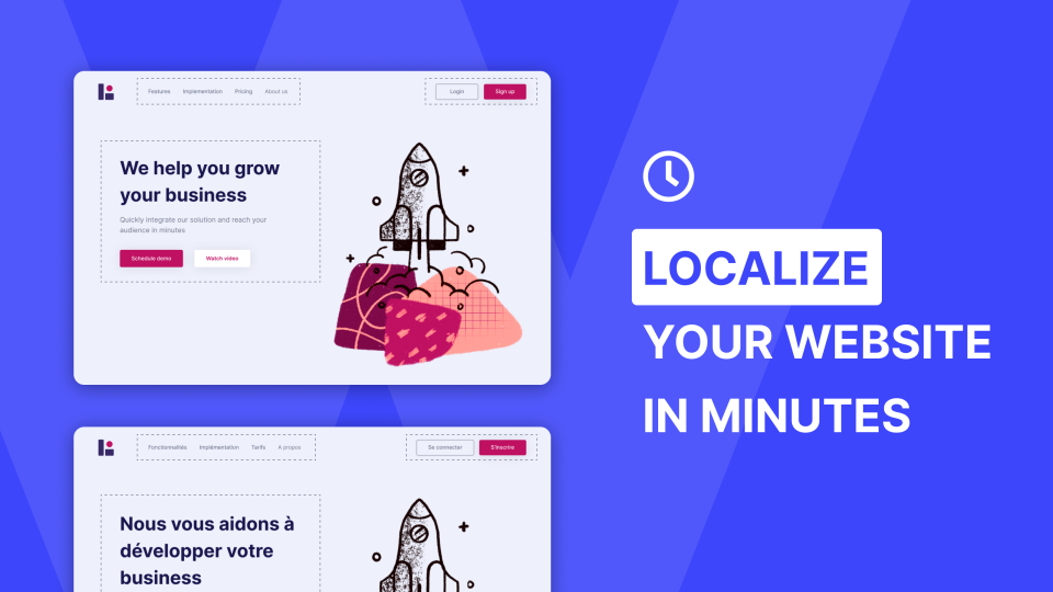 screenshot of Weglot