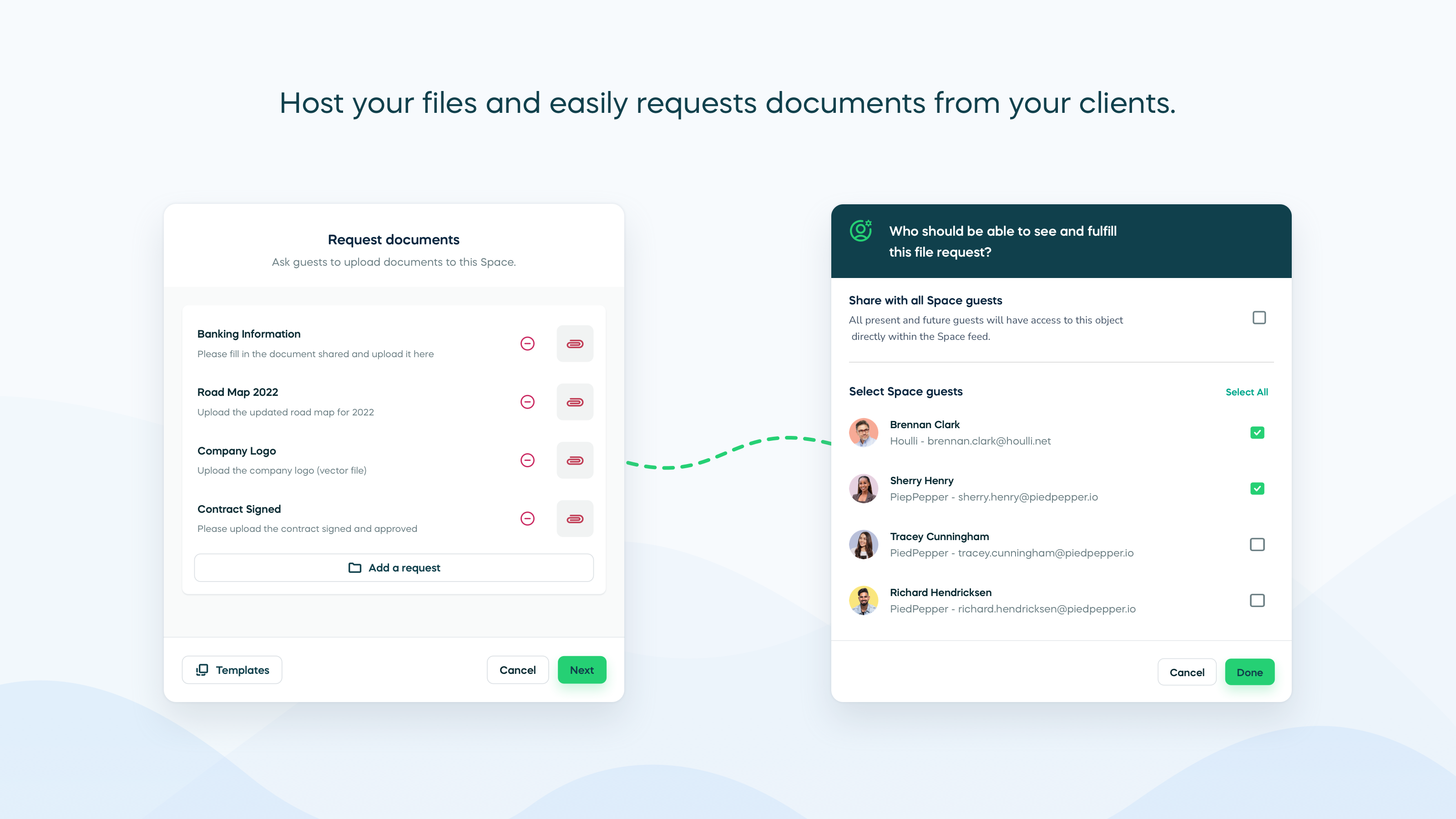 screenshot of WelcomeSpaces