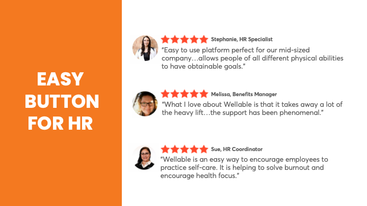 screenshot of Wellable