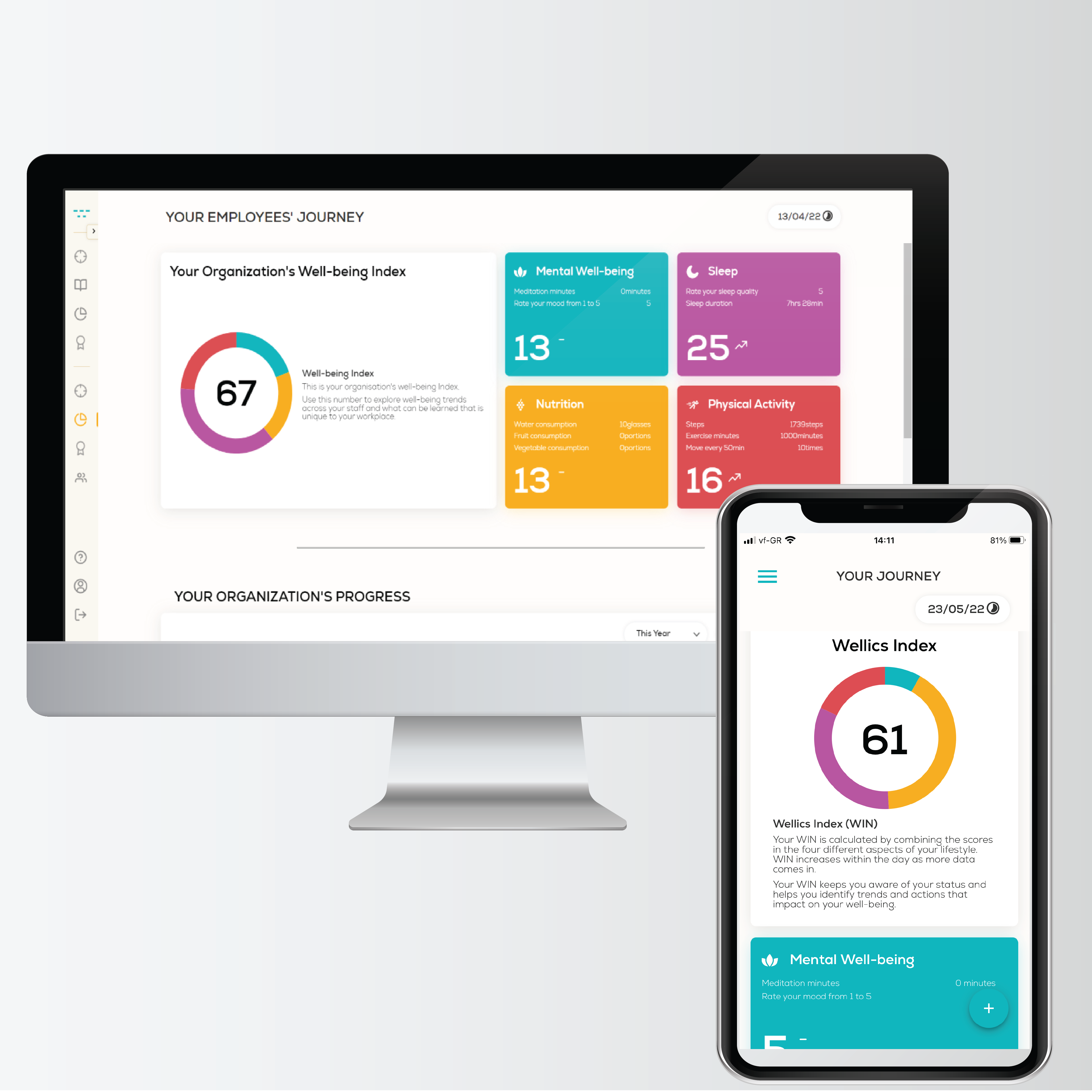 screenshot of Wellics