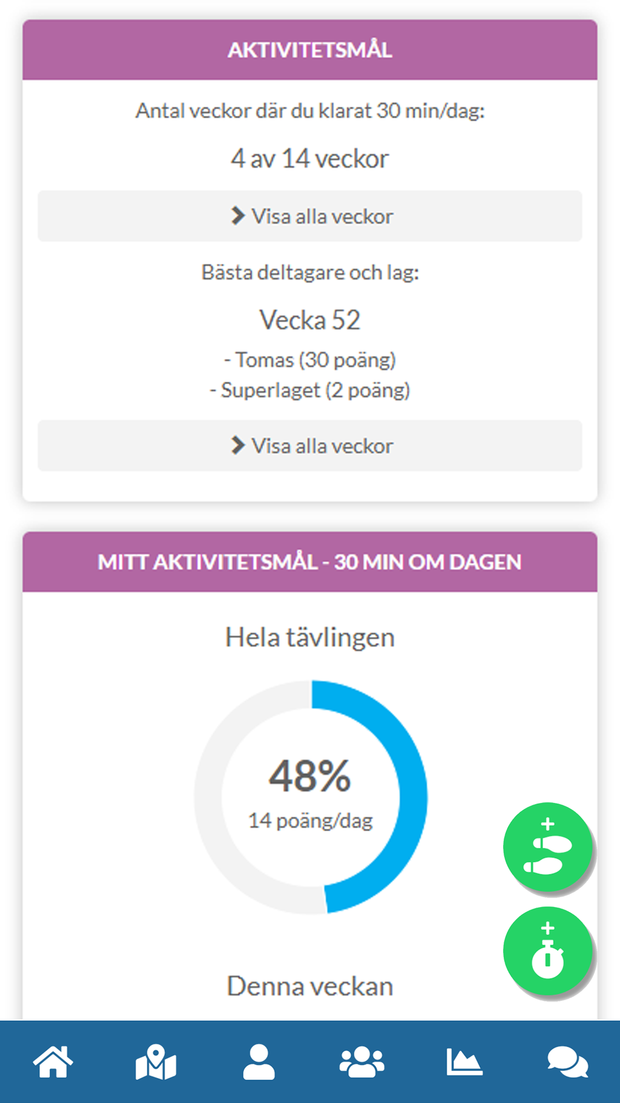 screenshot of Wellstep