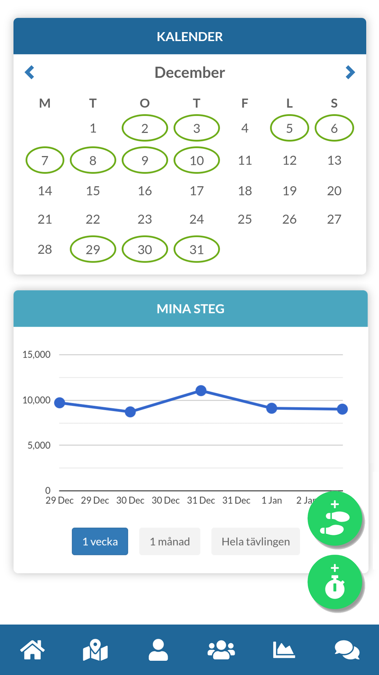 screenshot of Wellstep