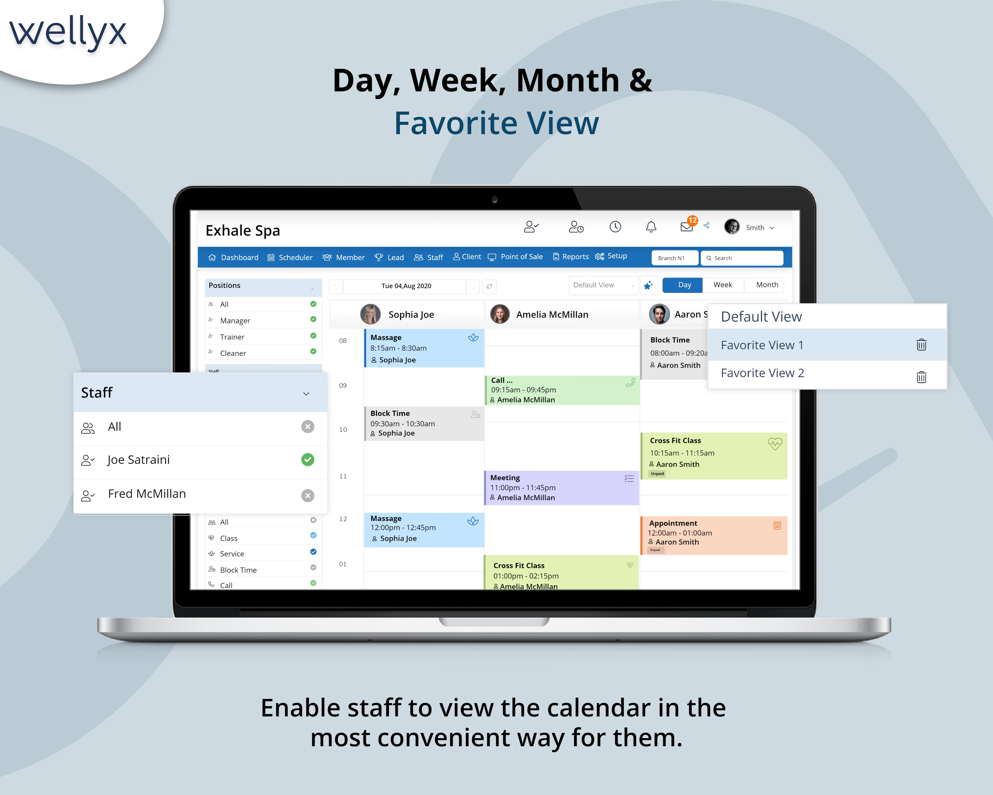 screenshot of Wellyx