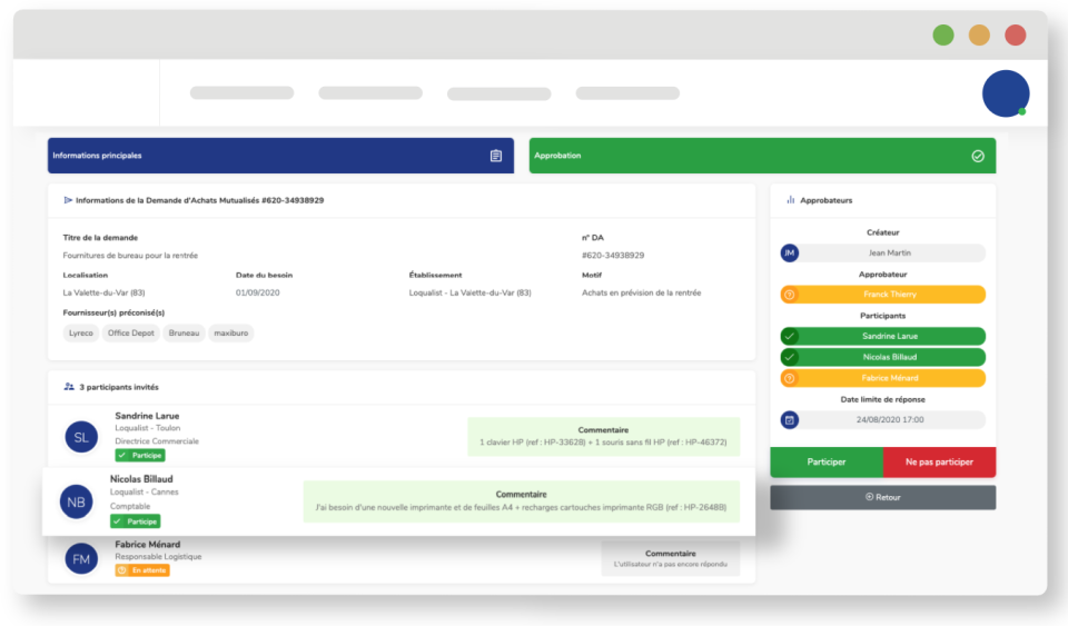 screenshot of Weproc