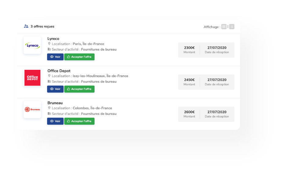 screenshot of Weproc