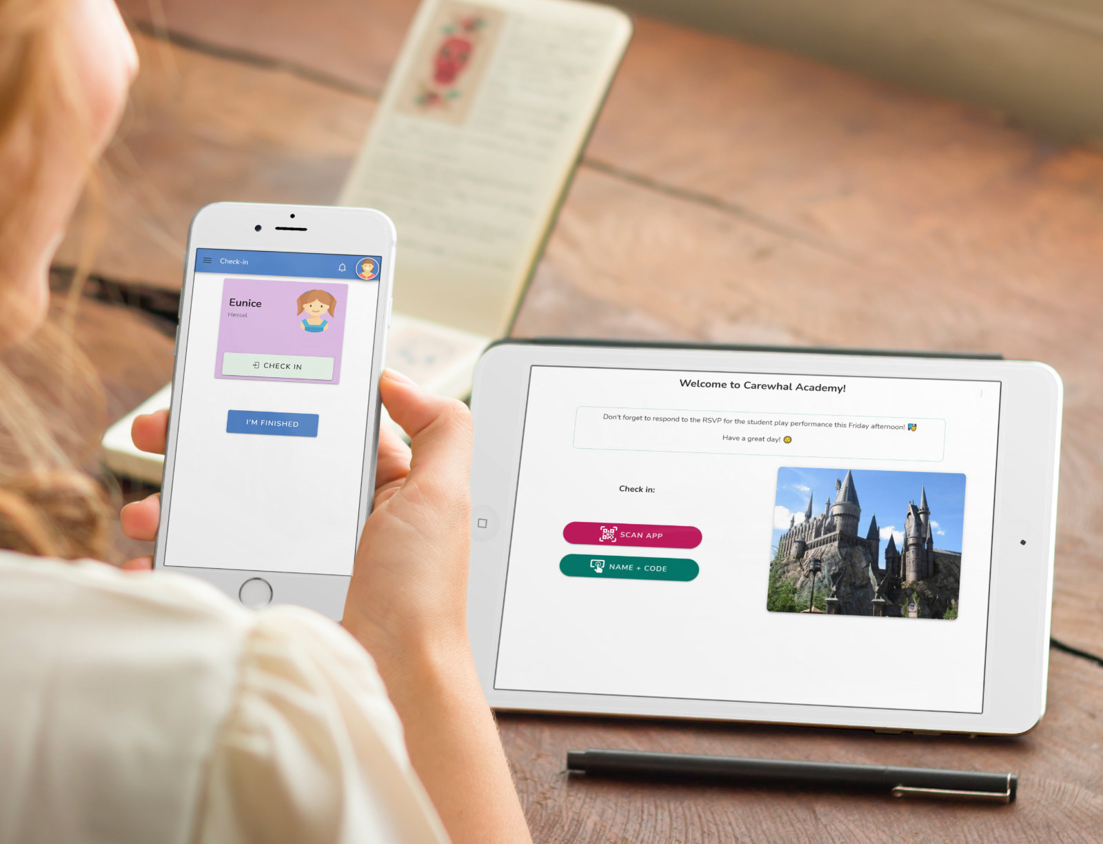 screenshot of Whally