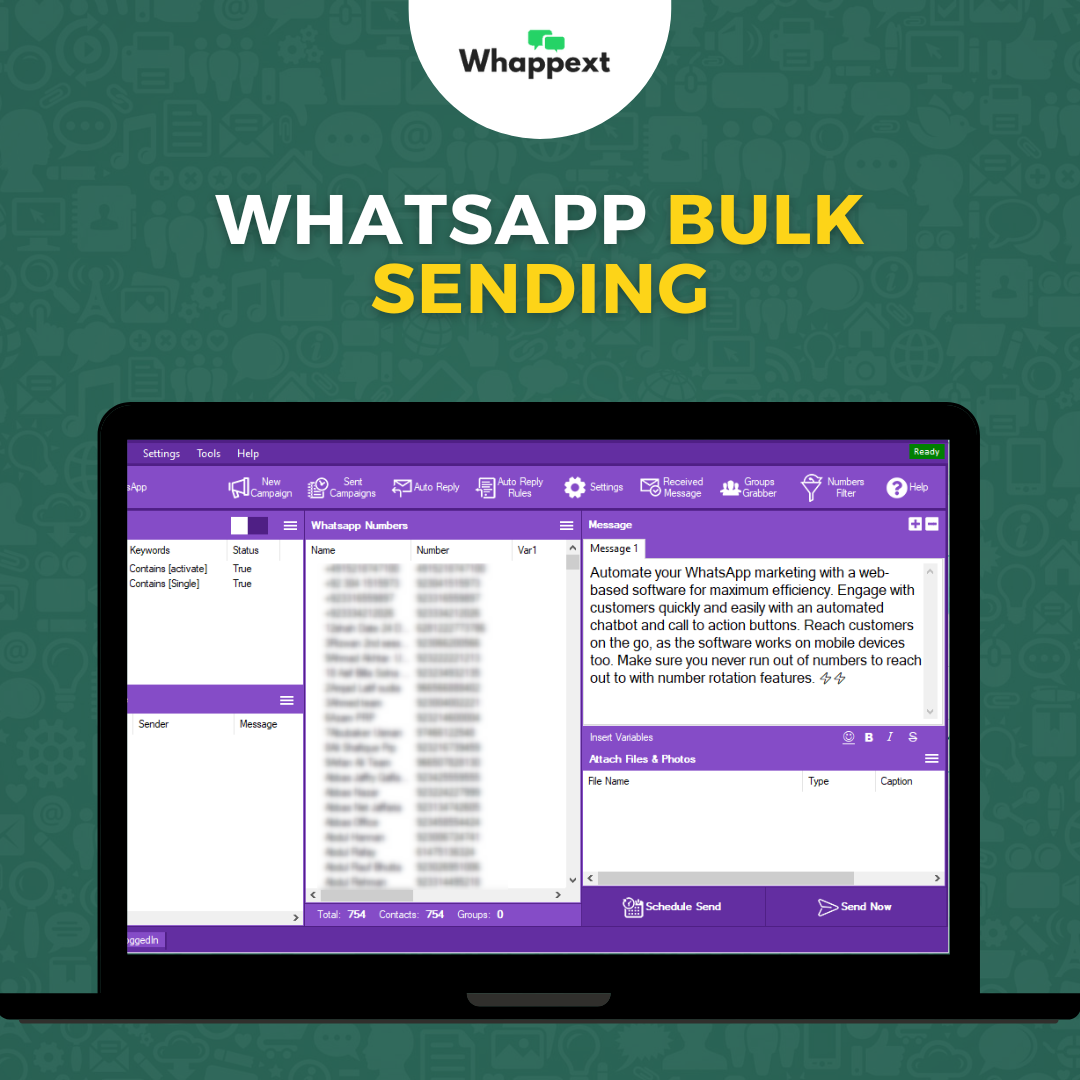 screenshot of Whappext