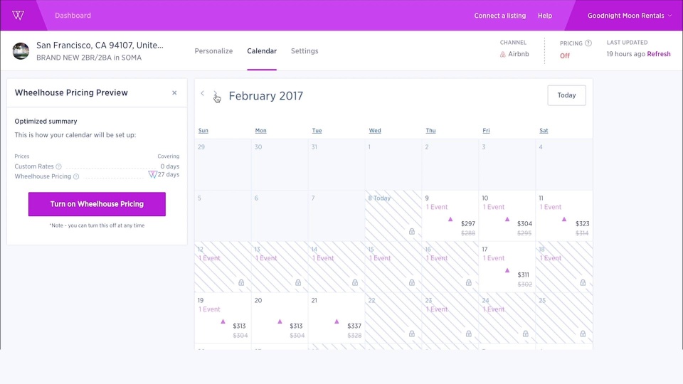 screenshot of Wheelhouse