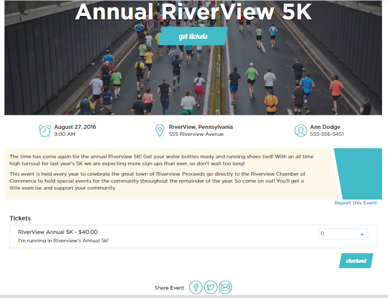 screenshot of WhenNow