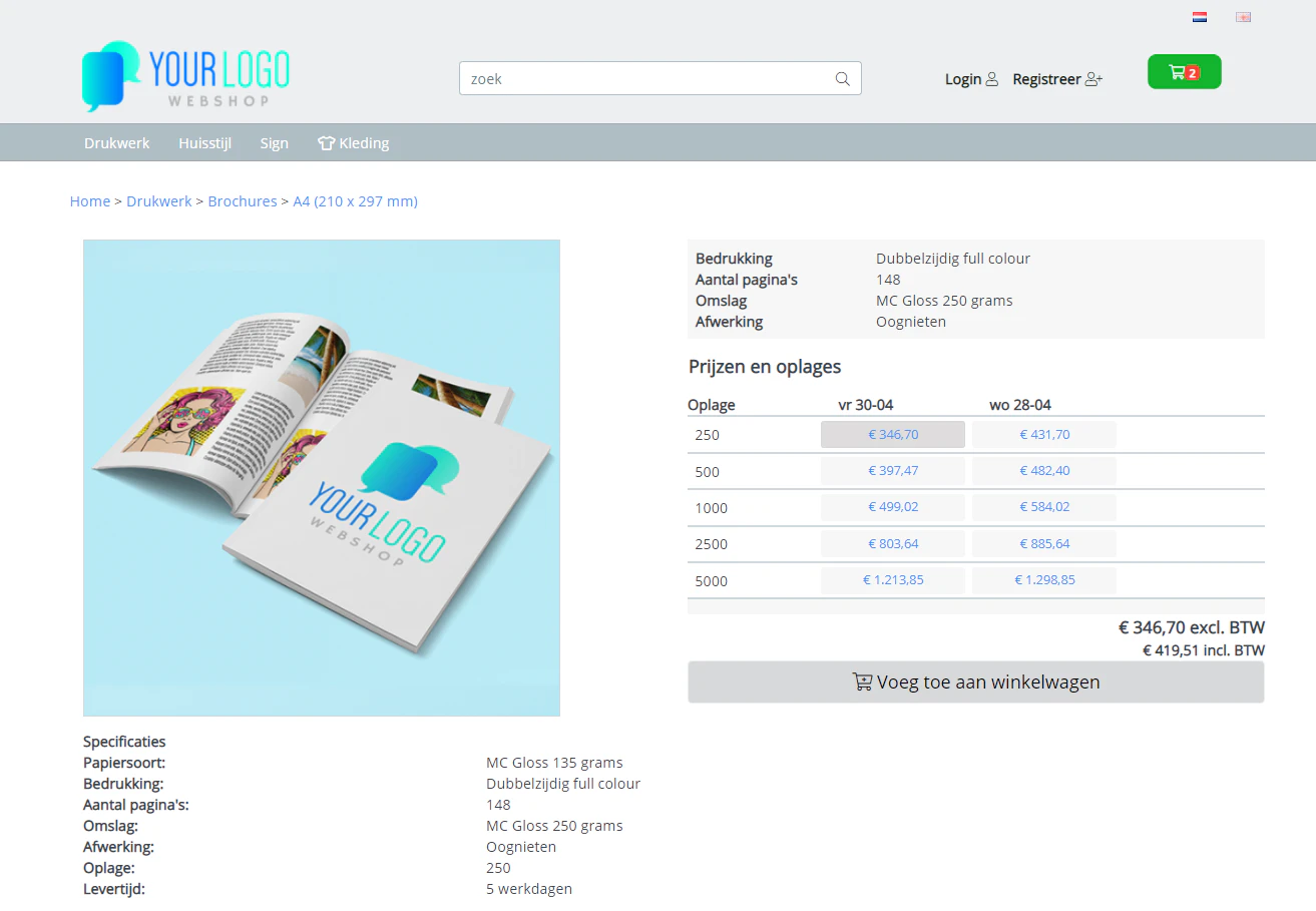 screenshot of WhiteLabelShop