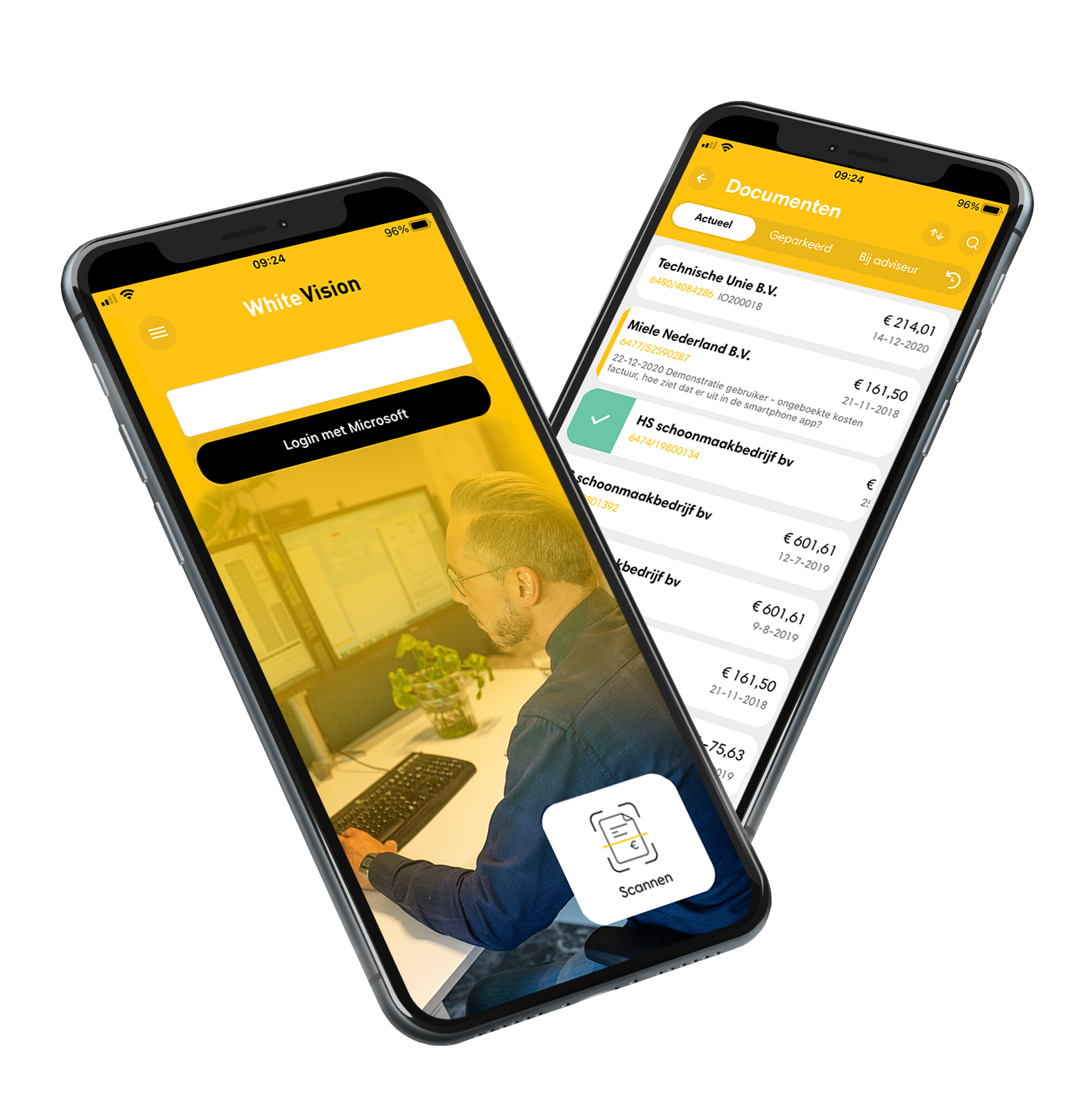 screenshot of Whitevision