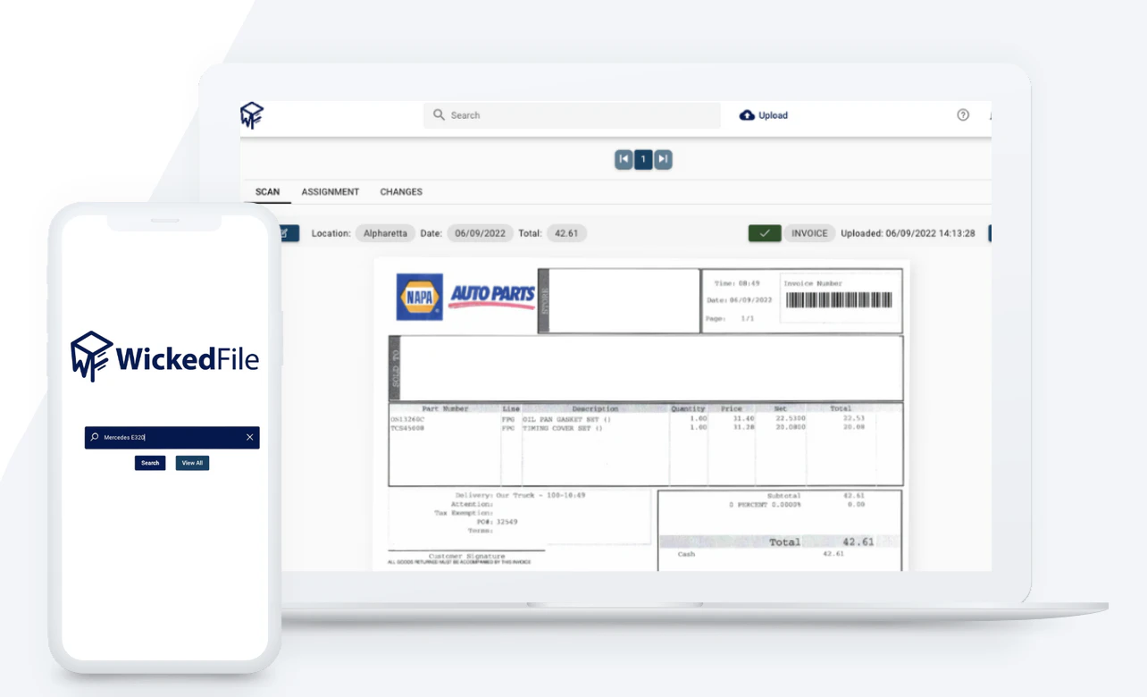 screenshot of WickedFile
