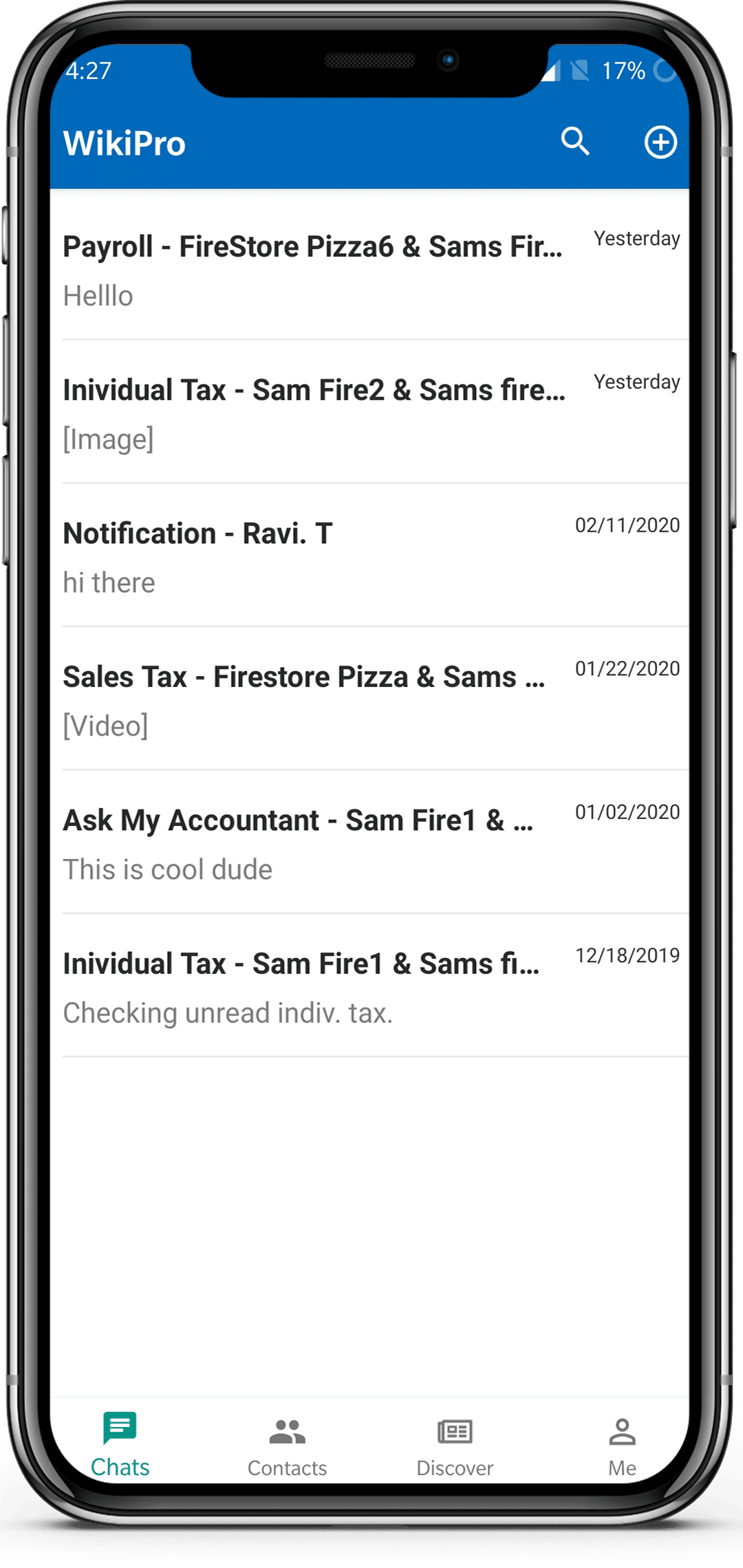 screenshot of WikiPro
