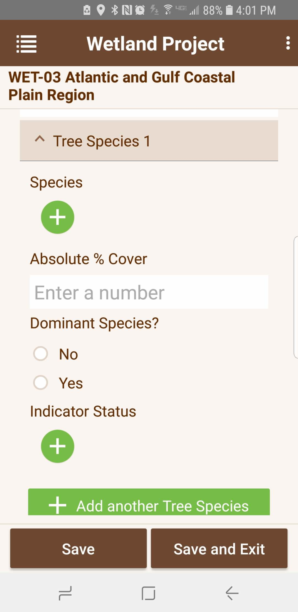 screenshot of Wildnote