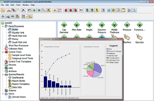 screenshot of WinSPC