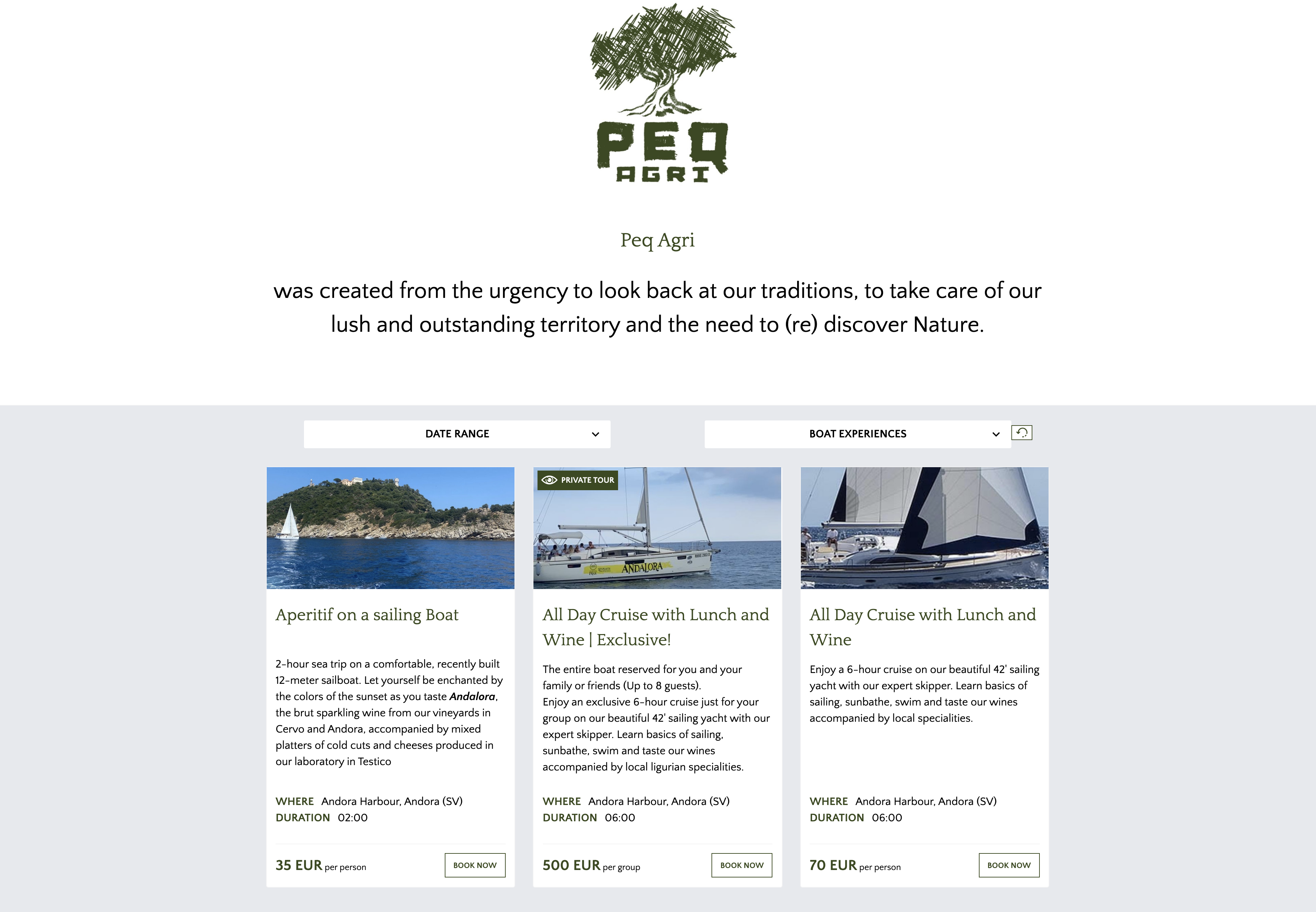 screenshot of WineAround