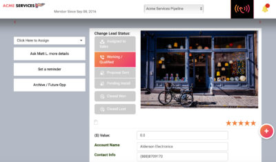 screenshot of Wingmate