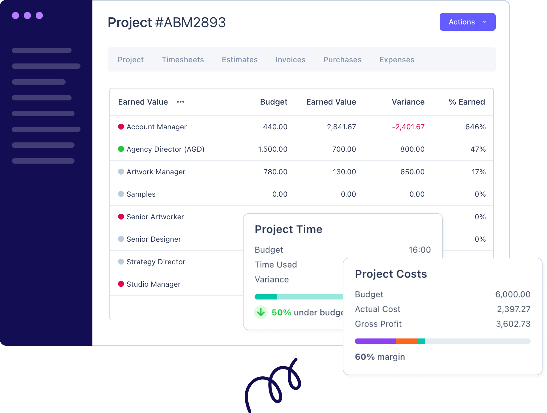 screenshot of Wiplist