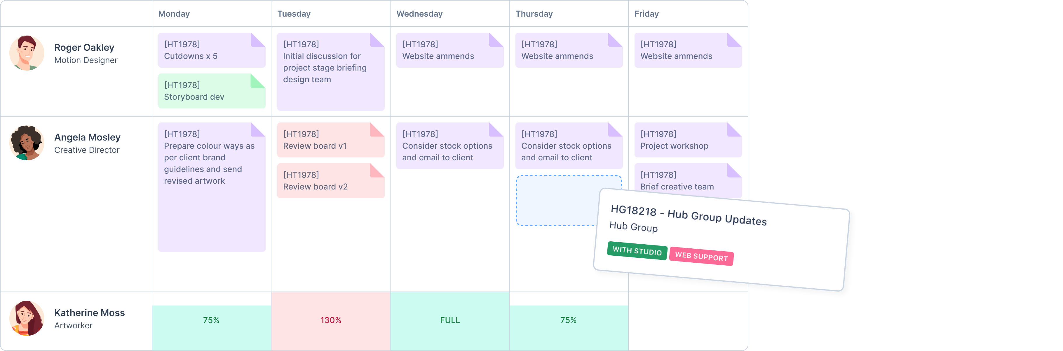 screenshot of Wiplist