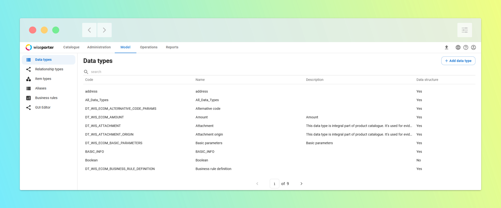 screenshot of WisePorter