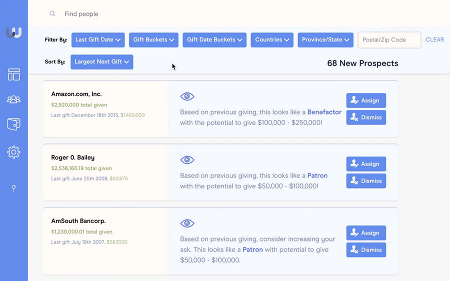 screenshot of Wisely