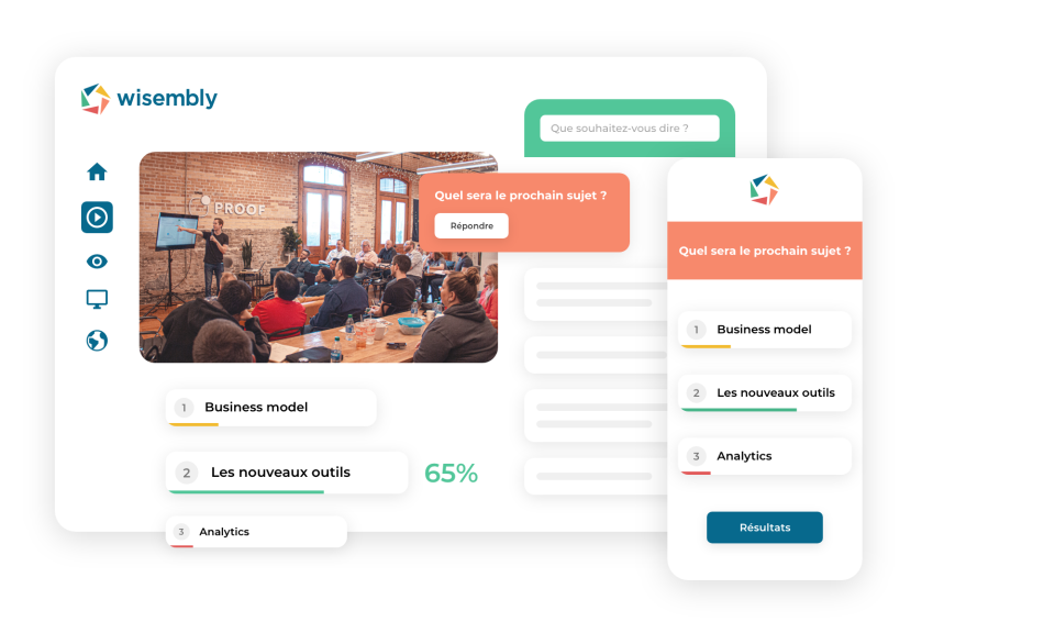 screenshot of Wisembly