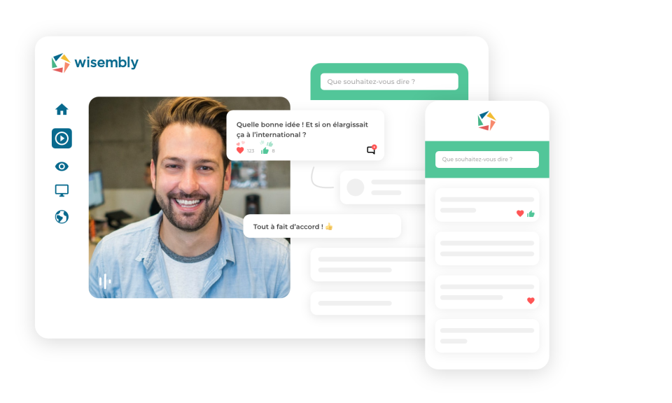 screenshot of Wisembly