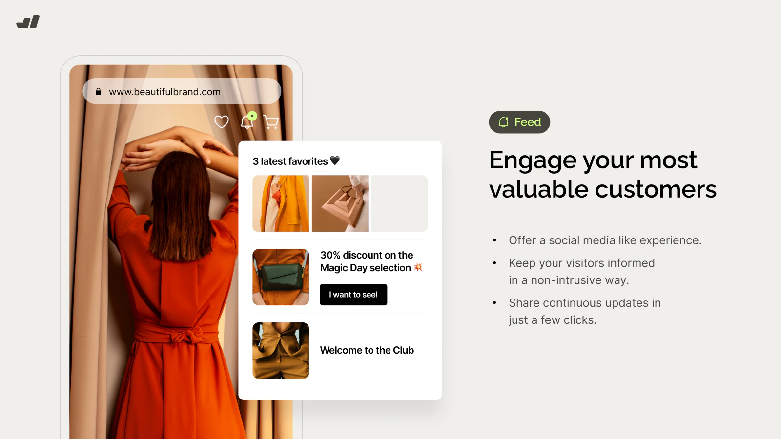 screenshot of Wisepops