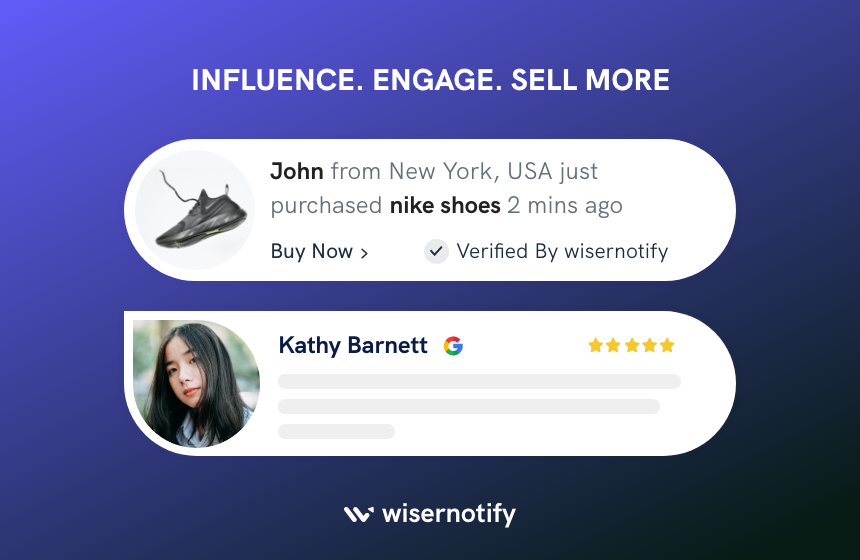 screenshot of WiserNotify