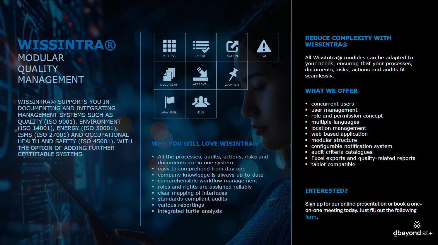 screenshot of WissIntra