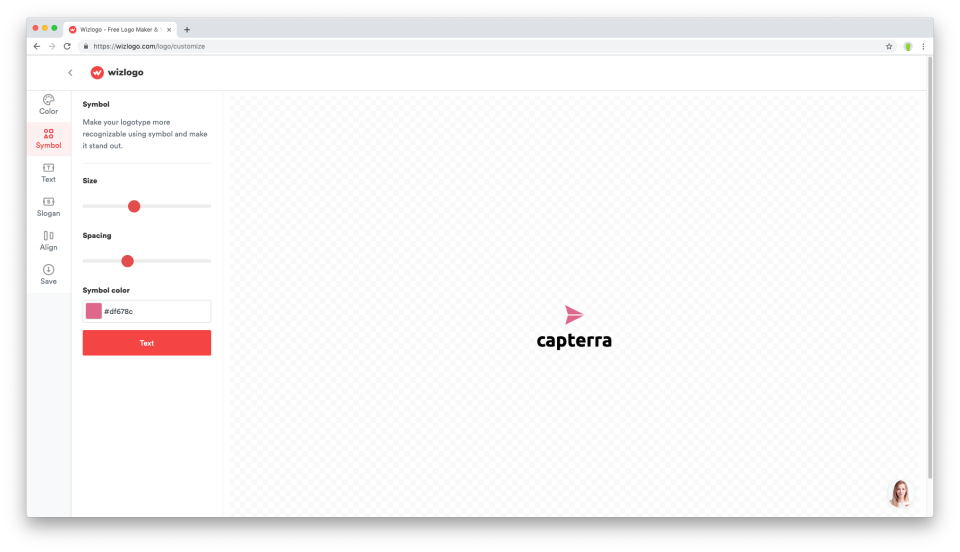 screenshot of Wizlogo