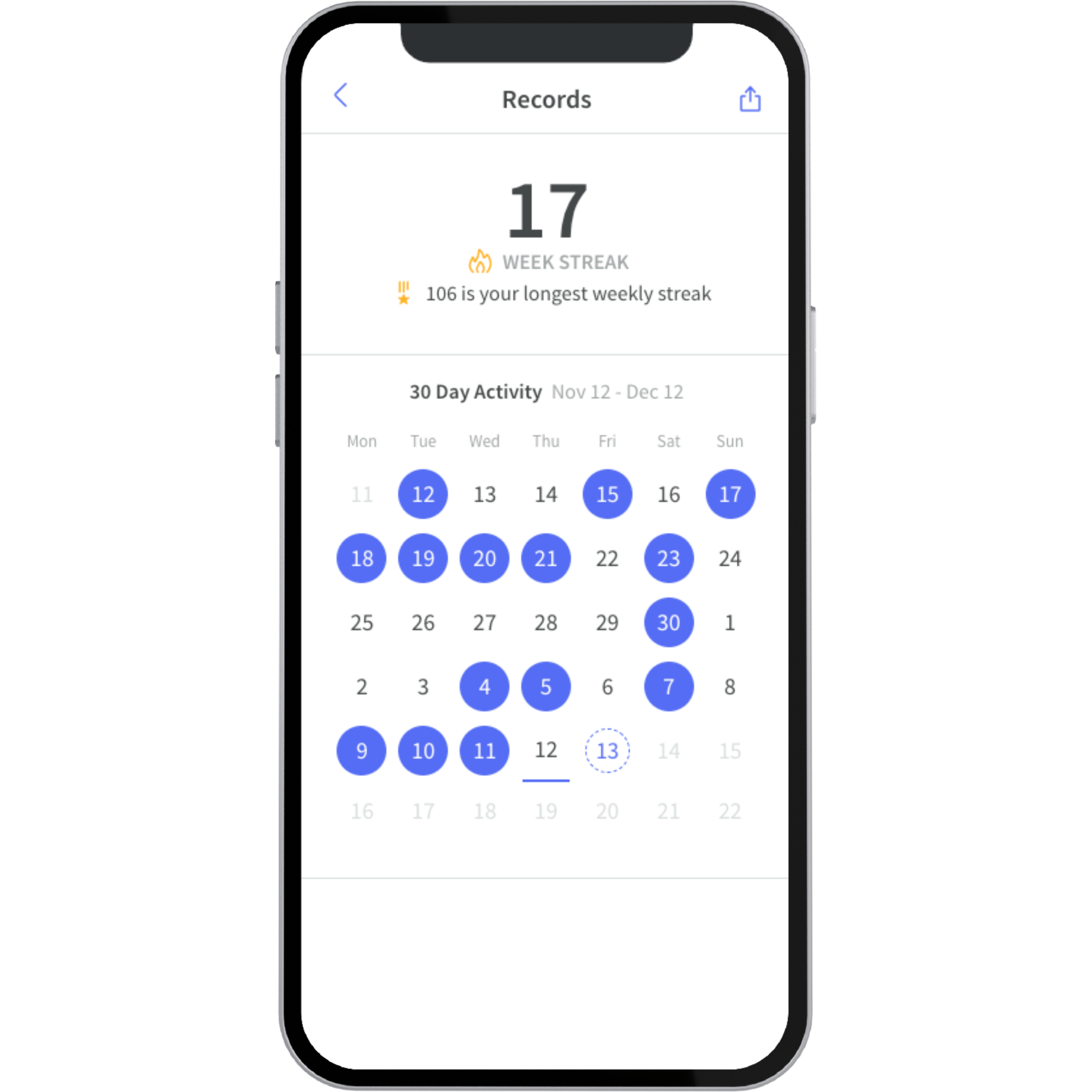 screenshot of Wodify