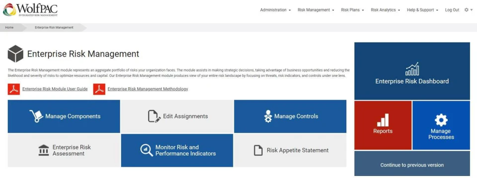 screenshot of WolfPAC