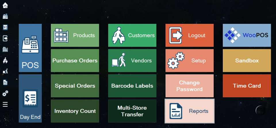 screenshot of WooPOS
