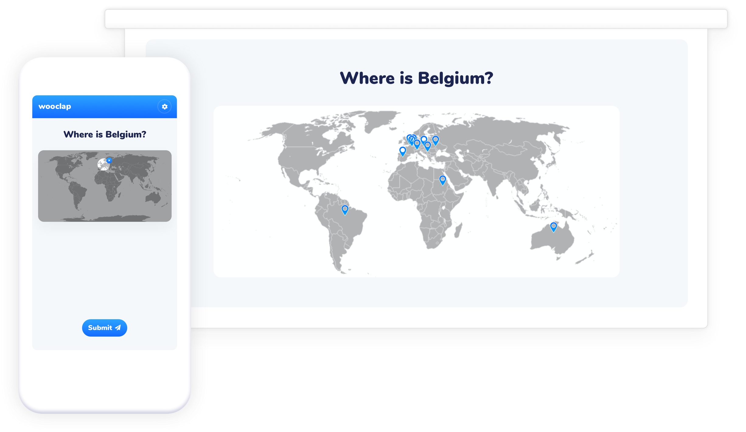 screenshot of Wooclap