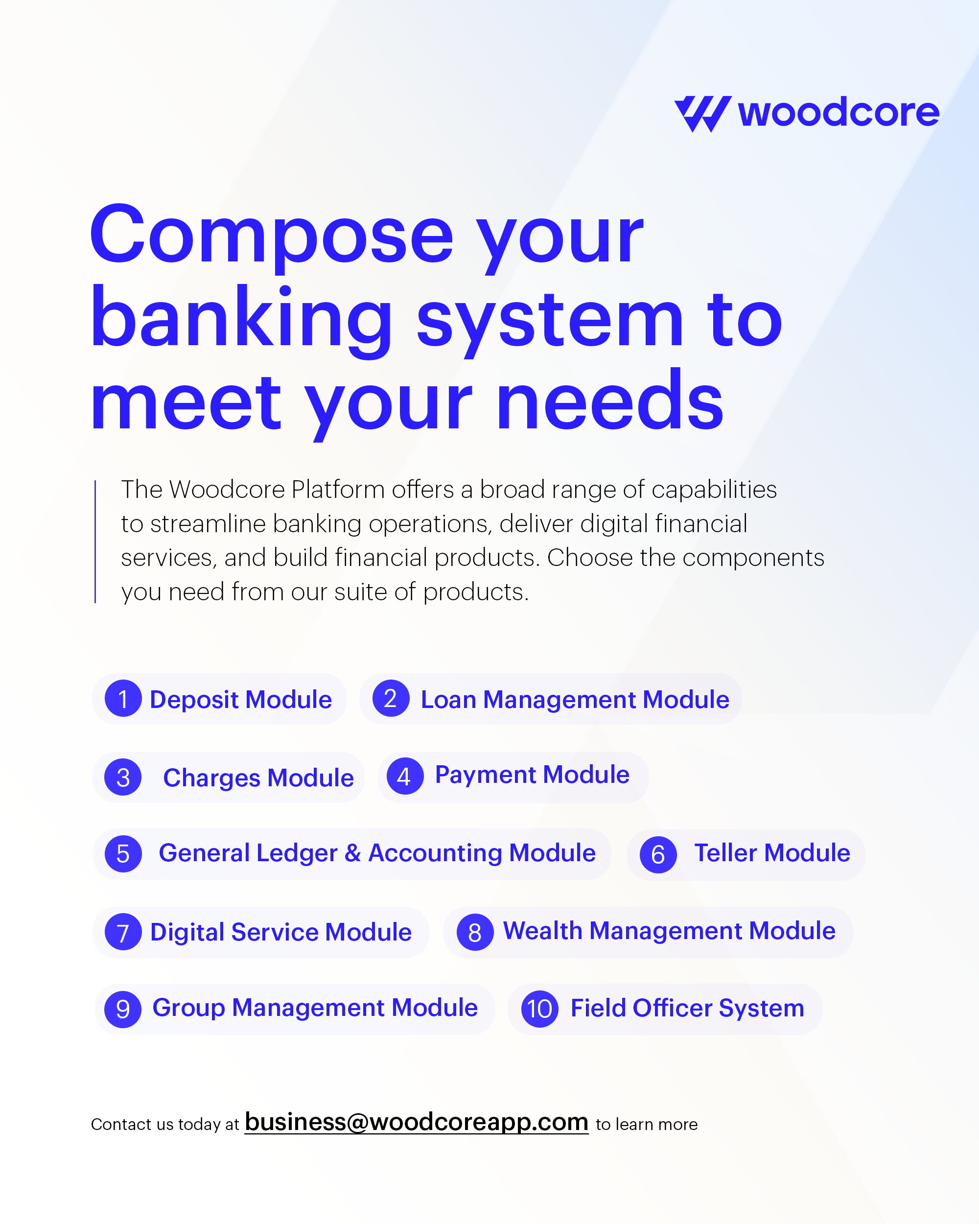 screenshot of Woodcore